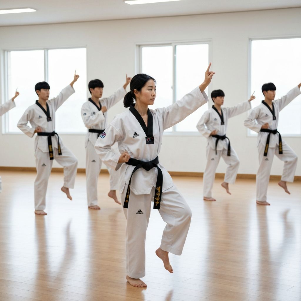 Démonstration de Poomsae